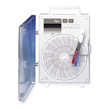 Supco CR4 Universal Circular Chart Recorder, 6" Chart Diameter, 115 VAC