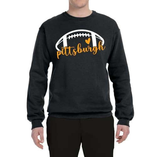 Wild Bobby Atlanta Fantasy Football Hometown Fan Heart Script Writing Sports Unisex Crewneck Sweatshirt3