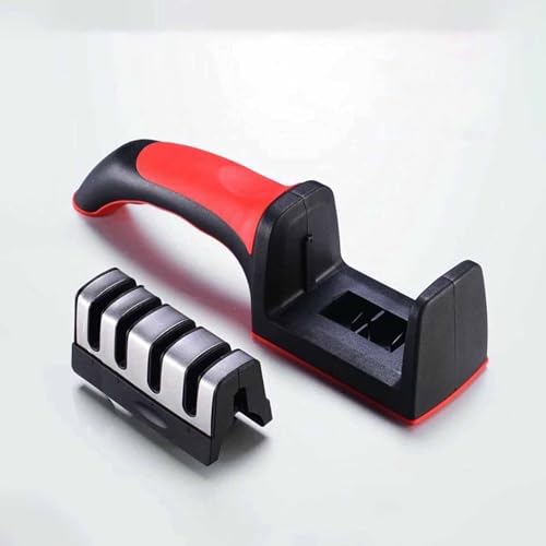 CHZDPP Manuelle Messerschärfer Leicht & handlich Küche Klingenschärfer Stein Werkzeug, Messer- und Scherenschärfer Taschenmesser schärfen, Multifunktionaler Scharfer Leichter Schärfblock