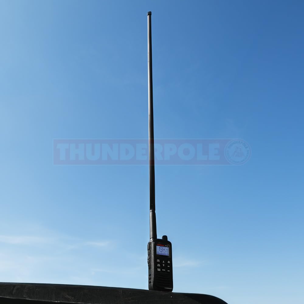 Thunderpole Tactical CB Radio Handheld Antenna (27 Mhz), Black - Image 3