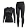 EIISSION Thermounterwäsche Damen Skiunterwäsche Set Winter Funktionsunterwäsche Thermo Unterwäsche Ski Extra Warm Thermowäsche Atmungsaktive mit Thermounterhemd Thermounterhose Wintersport XXL