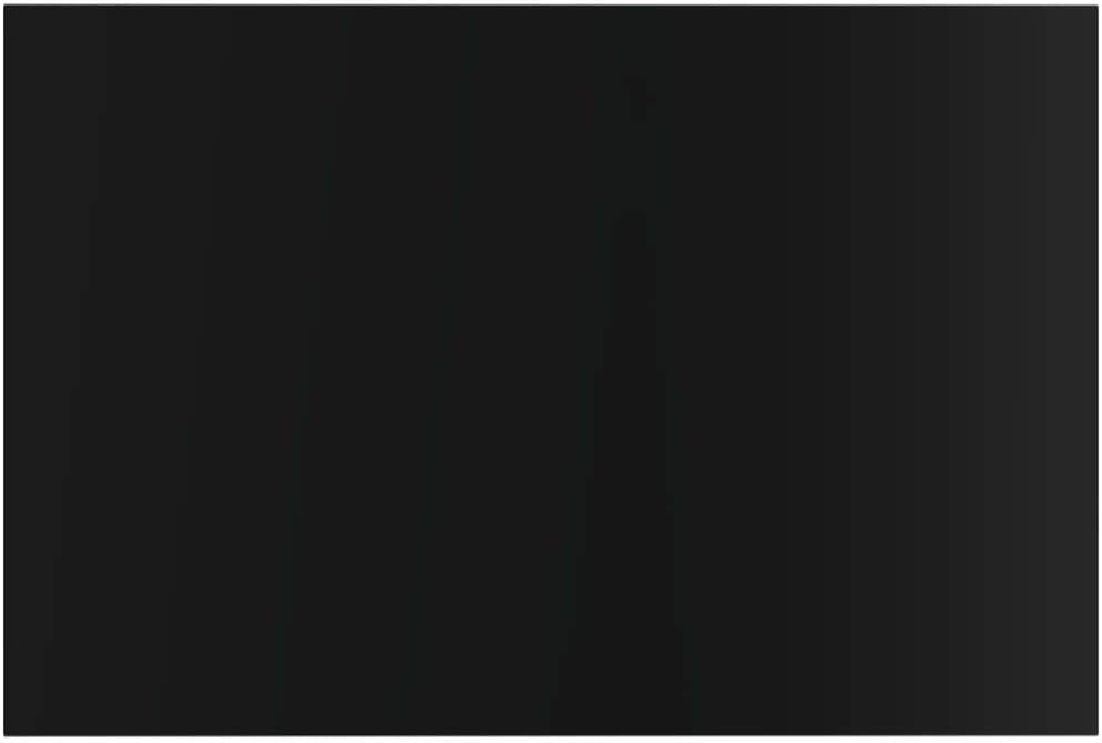 vidaXL High Gloss Black Bookshelf Boards, Solid Engineered Wood, 23.6"x15.7"x0.6", Perfect for Additional Storage or Replacement - Set of 8