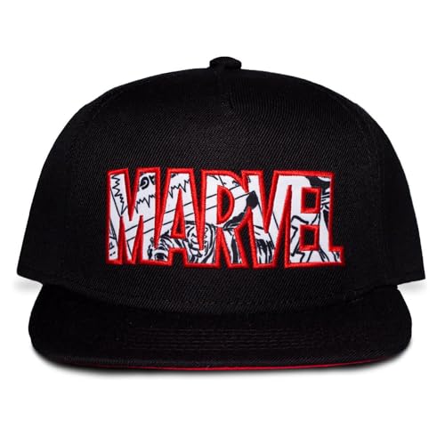 Materiale: Baumwolle Marvel Logo - Retro Classic Unisex Cappello Nero 85% poliacrilico, 15% Cotone