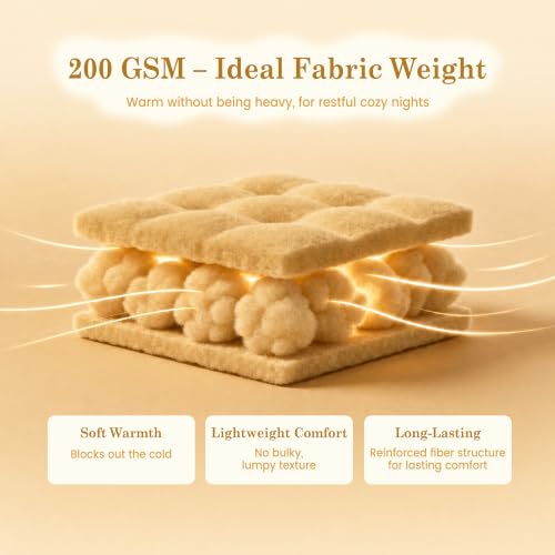 Image of Viviland Plush Microfleece King Bed Sheet Set, Gold /Camel