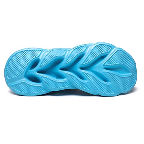GSLMOLN tênis masculino sem cadarço respirável para caminhada ultra leve, casual, esportivo, academi