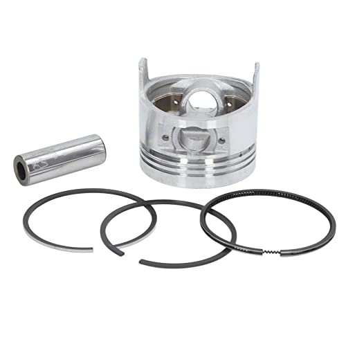 Tgoon Kit de pistão e pino de pistão, gerador estável, liga de alumínio leve para motor a diesel res