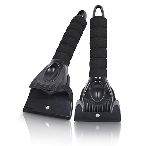 EcoNour Ice Scraper for Car Windows, 2-Pack
