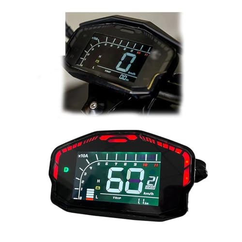 オートバイの走行距離計タコメーター 自転車、オートバイ、ファードライバーコントローラー用の調整可能な通信