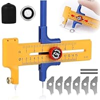 Schneidezirke, Kreisschneider Papier, Kreiszeichner, Kreisschneider Kompass-Schneider, Zirkelschneider, Zum Schneiden Von Papierkarton Leder, Rundschneider Aus Kunststoff Und Messing