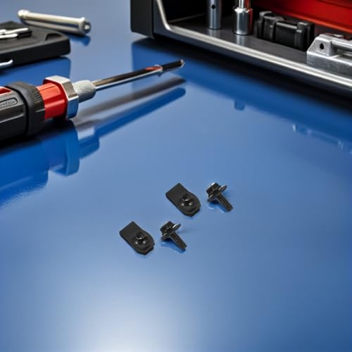 Clips de coche antivibración YARNOW con tornillos de sujeción inoxidables 6