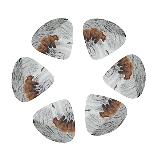 Médiators Guitare 12-Pack Bears Fishing In River Guitar Picks Pour Guitare Électrique Guitare Acoustique Diverses… - Les Beatles, Paul McCartney, John Lennon, RIngo Starr, George Harrison Médiators Guitare 12-Pack Bears Fishing In River Guitar Picks Pour Guitare Électrique Guitare Acoustique Diverses…