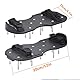 Rasenbelüfter Schuhe, Spike Schuhe Rasenbelüfter Werkzeug Belüftung Schuhe für Epoxidboden, Rasen, Hof, Terrasse, Rasen, Garten, Hof, Butler (Schwarz)