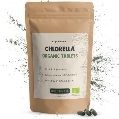 Cupplement 300 Chlorella Tabletten Biologisch