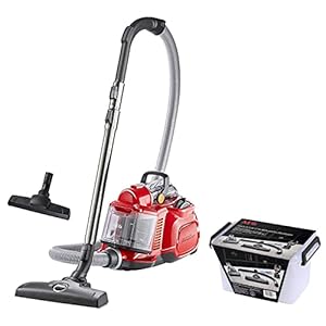 AEG LX7-2-FFP Staubsauger beutellos + AKIT09 Erweiterungsset (inkl. Zusatzdüsen / 750 Watt / 9m Aktionsradius / 1,4l…