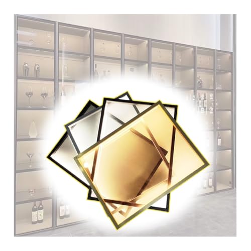 GRRICEPL Estante Flotante con Luz LED Integrada, Estantes Metálicos De Pared Emisores De Luz, Estructura De Aluminio, Soporte De Exhibición Iluminado(Grey,50x25 cm)