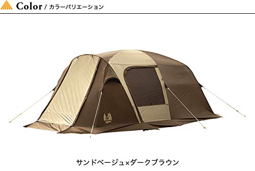 ogawa オガワ テント ティエラリンド   サンドベージュ×ダークブラウン Amazon | OGAWA オガワ ティエラ リンド サンドベージュ×ダーク