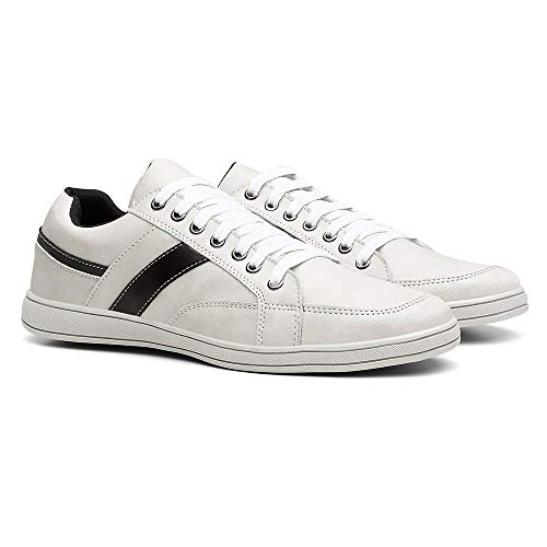 Kit 3 Pares Sapatenis Masculino - branco/azul/preto - 42