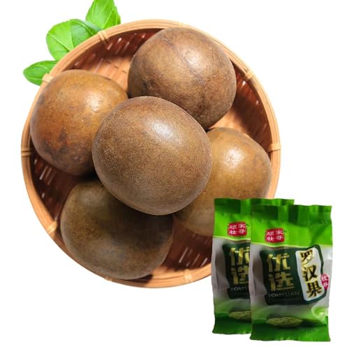 羅漢果 果実の形が完全で均一 焦げた苦味がなく 個別包装 特大果 果実 羅漢果茶 ラカンカの実 ラカンカ ホール 羅漢果 原型 花茶 ラカンカ茶 (10個)