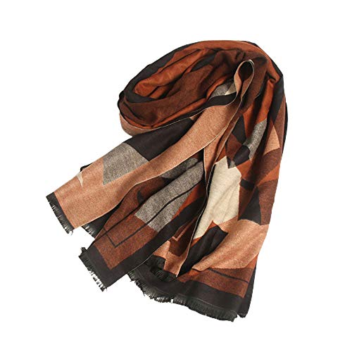 Écharpe cachemire femme pashmina automne hiver long turban châle chaud épais pour le froid