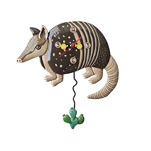 Enesco Allen Designs Arlo The Armadillo Horloge 32,5 cm