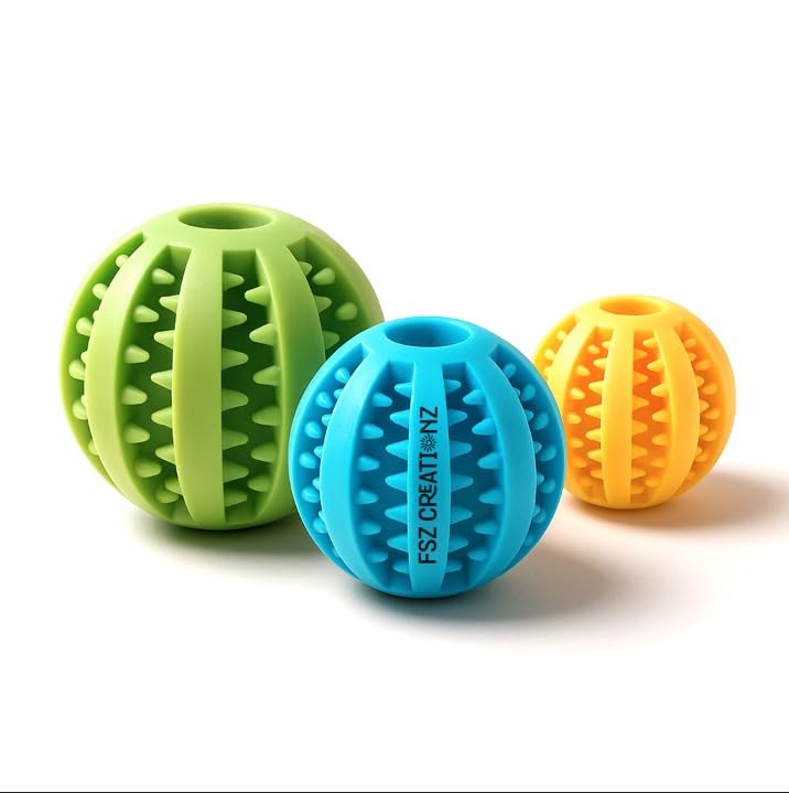 Interactive Pet Toy Balls Treat Dispensing Ball for Dogs Dog Balls for Training Playing Chewing Dog Balls for