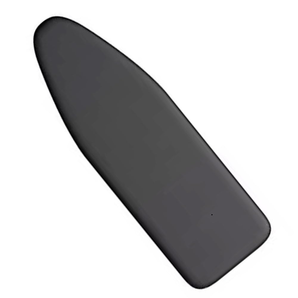 Funda para tabla de planchar extragruesa, 120 x 38 cm, algodón, color azul y negro, 7 mm, acolchada, se adapta a tablas estándar, antideslizante, resistente al calor, fácil de limpiar