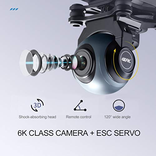 Alvhnt Portátil GPS FPV. Drone, GPS Drone com 6k câmera para adultos, 5g wifi Rc. Drone Quadcopter,