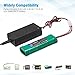 Powerextra 2 Pack 7.2V 3600mAh High Capacity 6-Cell NiMH Battery Packs with Standard Tamiya Connectors + 6V-12V Universal Battery Charger for NiMH/NiCd Battery Pack for RC Cars