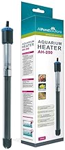 allpondsolutions 200w Aquarium Fish Tank Adjustable Submersible Heater, for Tropical and Marine Aquariums up to 200 Litres