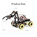 ACEBOTT Robot Arm Expansion Pack Smart Car Starter Kit, Robotics Kit for Kids Ages 8-12 12-16, STEM Toys Coding Robot Kit for Teens & Adults(QD007)