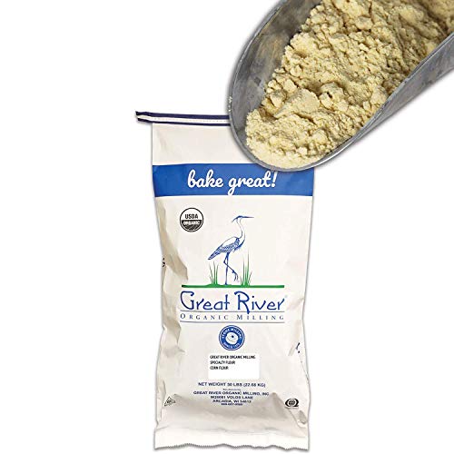 Great River Organic Milling, Specialty Flour, Corn Flour, Stone Ground, Organic, Non-Gmo, 50-Pounds (Pack Of 1) #TOP1