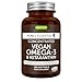 Omega 3 Vegan, 600mg de DHA & EPA, 180 Gélules (3 Mois), Huile d’Algues & Astaxanthine, Pure & Durable - par Igennus