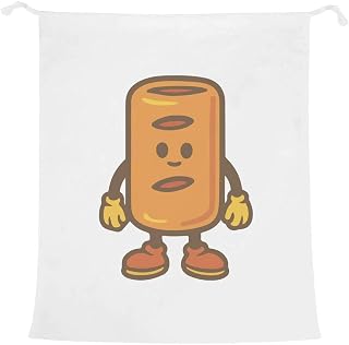 Azeeda 'Sausage Roll Character' Laundry/Washing/Storage Bag (LB00040790)