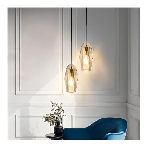 Plafonnier de ferme en cristal pour illuminer votre porche et couloir - 2