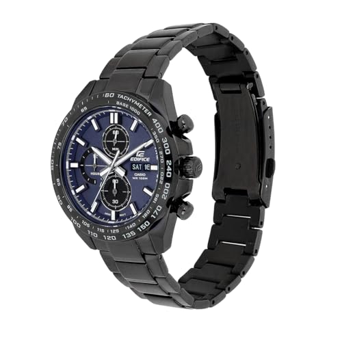 Image of Casio Edifice EFR-574DC-2AVUDF Analog Black Watch Men (ED698)