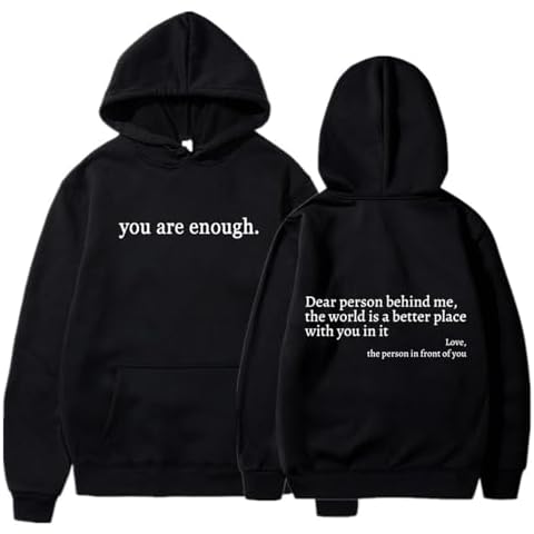 HFMLU You are Enough Hoodie Cover