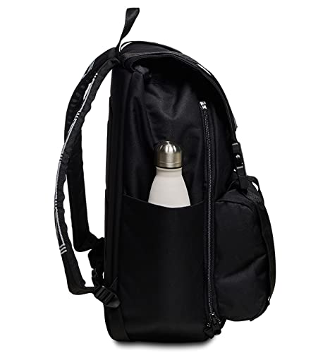 Invicta Unisex Square Backpack SQUARE BACKPACK, Black, One Size, American3
