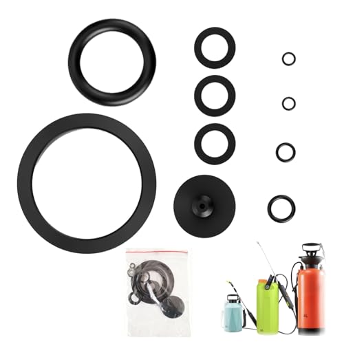 10Pcs Sprayer Seal RingsPump Sprayer Replacement Parts Sprayer Seal Rubber Gasket Durable Sprayer Machine Irrigation Accessories Universal for Most 3L 5L 8L 1 Gallon 2 Gallon