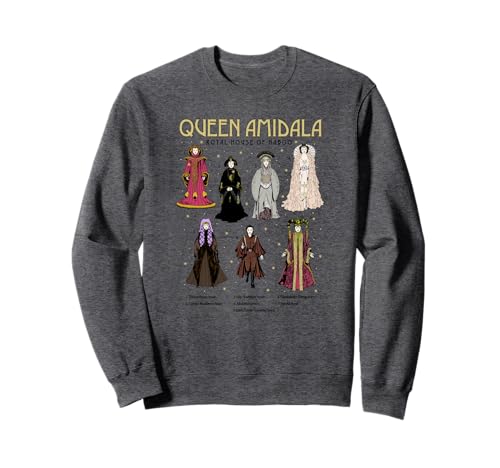 Sweatshirt Star Wars Queen Amidala Gowns Textbook Poster imprimé pop culture
