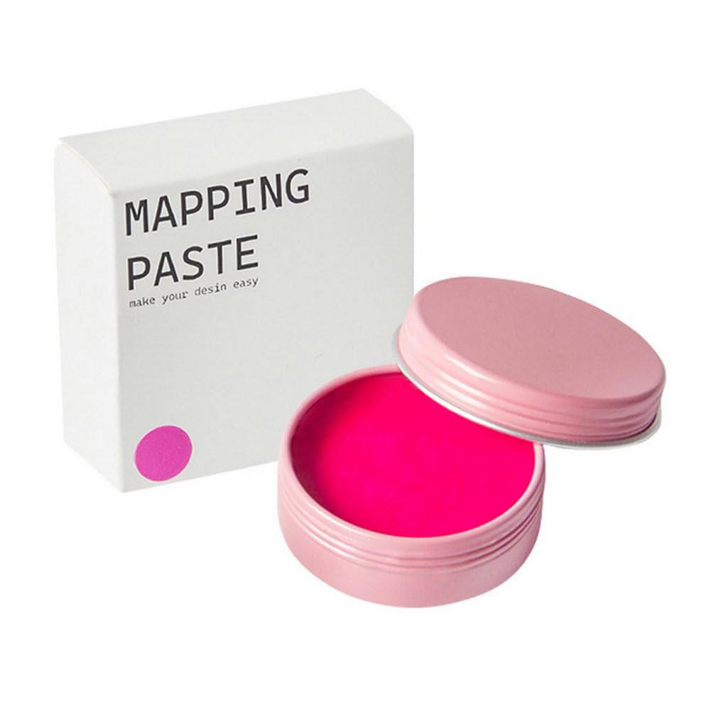 HOTWE Mapping Paste, 20g/0.7oz Mapping Brow Paste for Eyebrow and Lips Measuring, Brow Contour Paste for PMU Microblading Supplies and Eyebrows Design