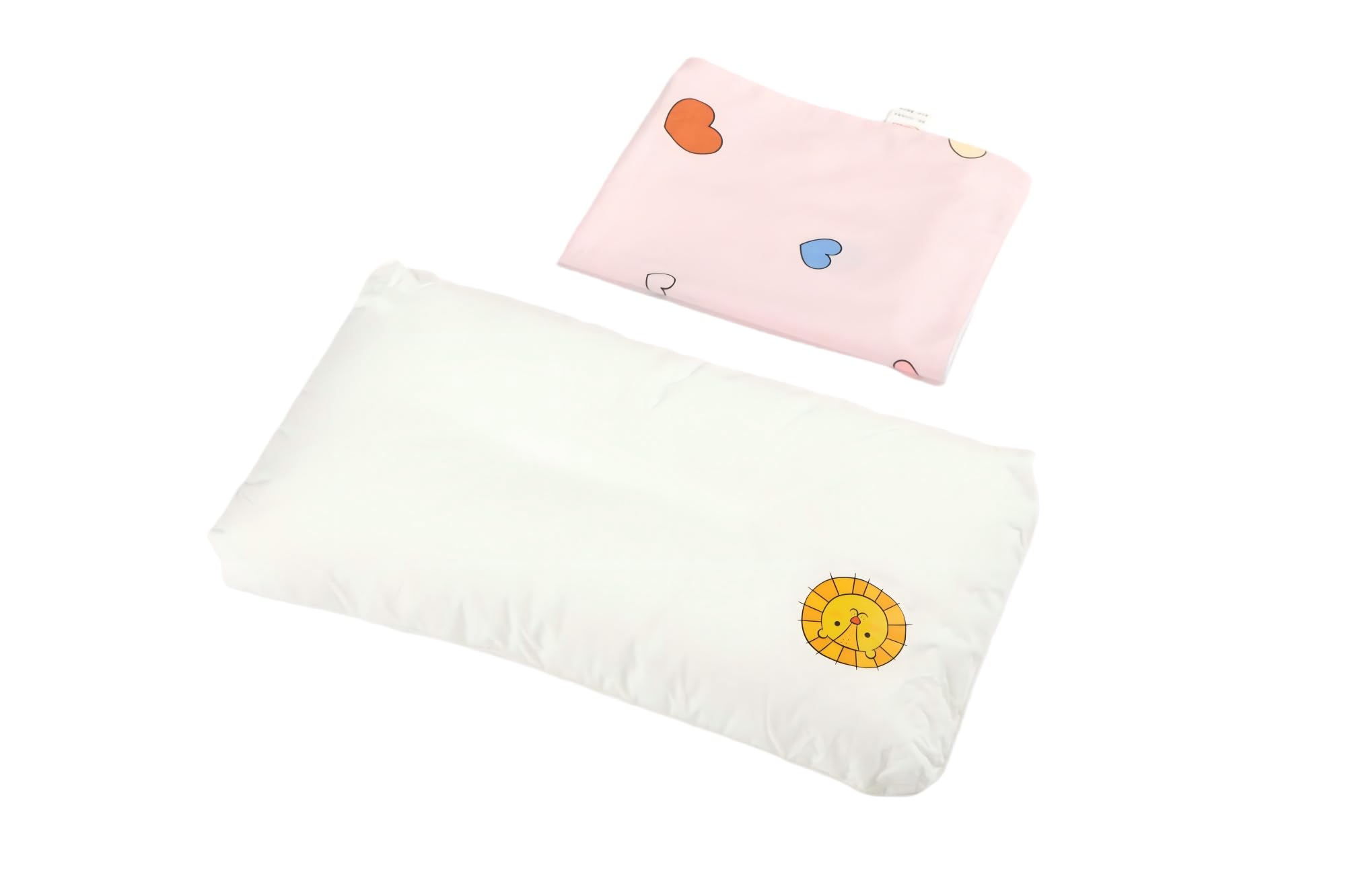 cutie pumpkin Toddler Pillow for 2,3,4,5 Years Old with Pillowcase-11โx 17โ-Machine Washable Soft Hypoallergenic Cotton Kids Pillows,Small Toddler Pillow for Sleeping,Travel,Crib Bed,Nap,Daycare
