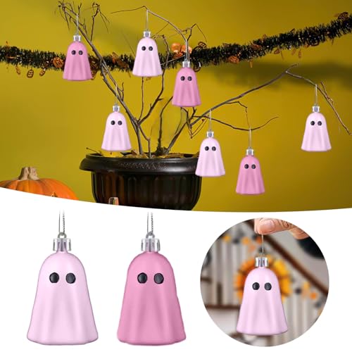 4 PCS Cute Ghost Style Hanging Decoration Halloween Decor for Indoor Home - image 7
