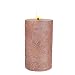 LA JOLIE MUSE Pillar Candle Table Decorations 5", Holiday Party Home Decor, Handcrafted Gift Candle
