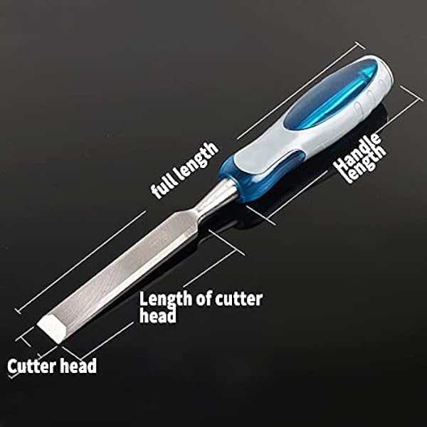 OITTo Trämejselset 12 delar verktyg mejslar trä snideri mejslar snideri slagverk lock hög kolstål bearbetning och snideri trä