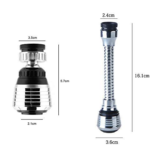 KKmoon Torneira Supercharger Móvel Torneira de Cozinha Cabeça Torneira Bubbler Torneira Bico Filtro