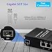 Industrial 2-Port Gigabit PoE+ Fiber Media Converter with SFP Slot, 30W IEEE 802.3af/at, DIN-Rail Mount, 12~48V Wide Range DC Input Full/Half-Duplex, Auto MDI/MDI-X