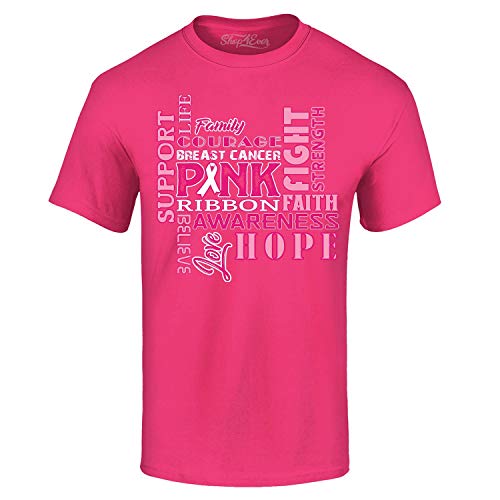 T-shirt breast cancer awareness pour marche rose et rassemblement associatif