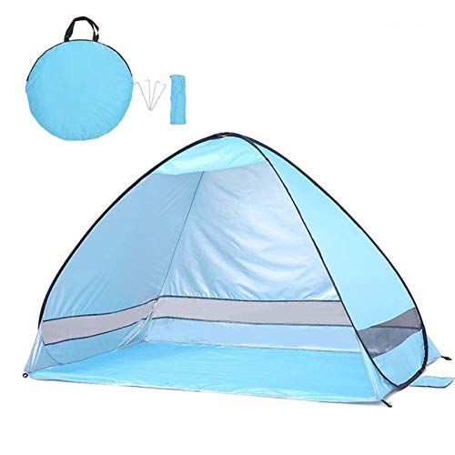 Tente instantanée contre la pluie avec aération double face pour 2 personnes