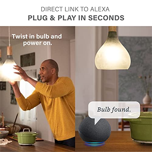 Sengled Smart Light Bulbs, Color Changing Alexa Light Bulb Bluetooth Mesh That Work With Alexa Only, Dimmable Led Bulb A19 E26 Multicolor, High Cri, High Brightness, 9W 800Lm, 6-Pack, No Hub Required #TOP4