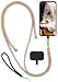 Produktbild moex Unleash für Sony Xperia 1 VI  Handykette mit Karabiner, Umhängeband schnell abnehmbar  Smartphone Necklace mit Pad für Hüllen, Kette zum Umhängen in Regenbogen